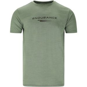 ENDURANCE Portofino S/S Performance Tee Sportshirt (Heren |groen)