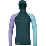 Ortovox - 120 Comp Light Hoody - Merino-ondergoed - Blauw