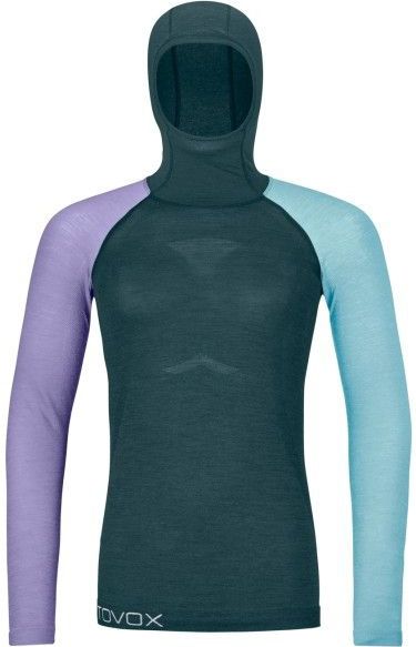Ortovox - 120 Comp Light Hoody - Merino-ondergoed - Blauw