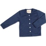 Engel Cardigan - Wol/Zijde - Navy Blue - Engel - 50/56 - Cardigan