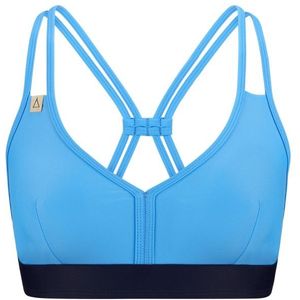 INASKA Womens Top Wild Bikinitop (Dames |blauw)