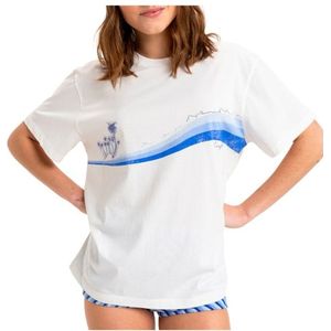 Roxy Womens Hangloose Poster T-shirt (Dames |wit)