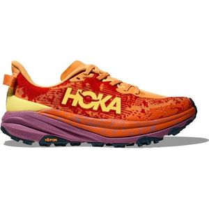 HOKA Womens Speedgoat 6 Trailrunningschoenen (Dames |rood)