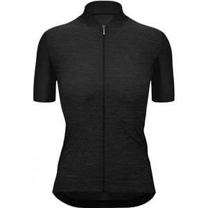 Santini Womens Colore Puro Jersey Fietsshirt (Dames |zwart)
