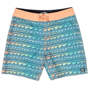 Billabong - Kid's Sundays OG - Zwembroek - Turkoois - 100% Polyester
