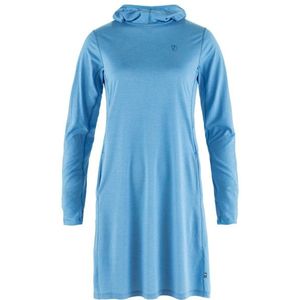 Fjällräven Womens Abisko Sun-Hoodie Dress Jurk (Dames |blauw)