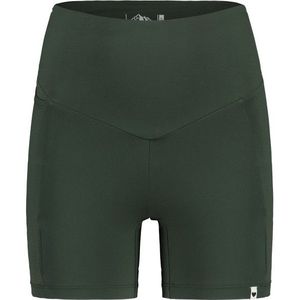 Maloja Womens PunyaM 1/2 Hardloopshort (Dames |groen)