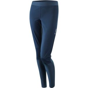 L�öffler Womens Tights Carbon Windstopper Warm Langlaufbroek (Dames |blauw)