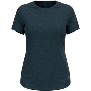 Odlo Womens T-Shirt Crew Neck S/S Essential 365 Hardloopshirt (Dames |blauw)