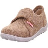 Superfit Baby Jungen HAPPY Hausschuhe, BEIGE/GRAU 4000