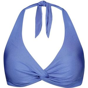Barts Womens Isla Cross Halter Bikinitop (Dames |blauw)