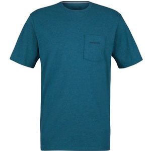 Patagonia Boardshort Logo Pocket Responsibili-Tee T-shirt (Heren |blauw)