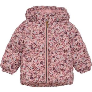 Minymo Kids Quilted Jacket AOP Winterjack (Kinderen |roze)