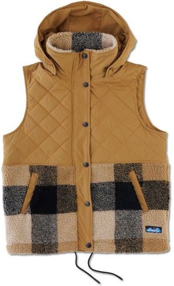 KAVU - Luna Peak - Synthetische Bodywarmer - Bruin - Isolerend