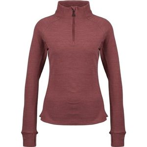 Heber Peak Womens TimberHe Fleece Half Zip Fleecetrui (Dames |rood)