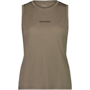 Mons Royale Womens Icon Relaxed Tank Tanktop (Dames |bruin)