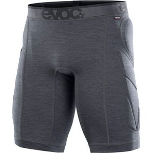 Evoc - Crash Pants - Beschermer - Grijs/Blauw - 100% Polyester, Polygiene-behandeling