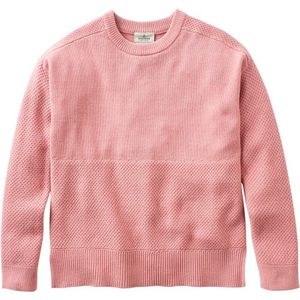Passenger Womens Cove 20 Organic Cotton Knitted Jumper Trui (Dames |roze)