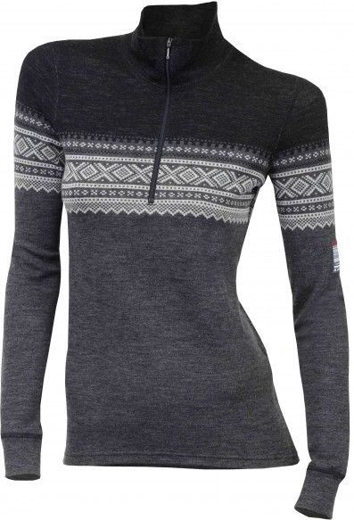 Aclima - Designwool Marius Mockneck - Merinotrui - Grijs