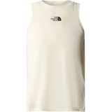 The North Face Girls Never Stop Tank Tanktop (Kinderen |beige/wit)