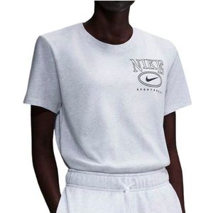 Nike Womens Club S/S Tee CC T-shirt (Dames |grijs)