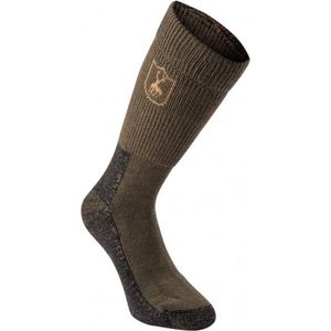 Deerhunter Short Wool Socks Deluxe Merinosokken (bruin)