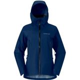 Norrona - Womens Falketind - GORE-TEX Jacket - Blauw - Regenjas