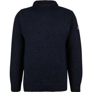 Devold Nansen Sweater Crew Neck Wollen trui (blauw/zwart)