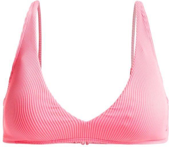 Roxy Womens Rib Love the Oceana V Bikinitop (Dames |roze)