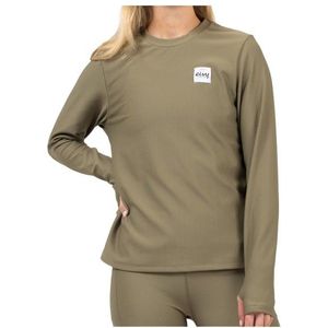 Eivy - Versa Loose Fit Rib Top - Longsleeve - Beige