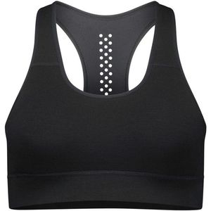 Mons Royale Womens Stratos Bra Sportbeha (Dames |zwart)