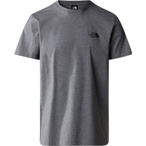 The North Face S/S Simple Dome Tee T-shirt (Heren |grijs)