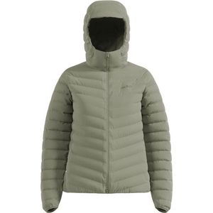 Odlo Womens Insulated X-Alp Packable Down Jacket Donsjack (Dames |olijfgroen)