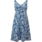 Sherpa - Neha Empire Dress - Jurk - Blauw/Grijs - Stretch