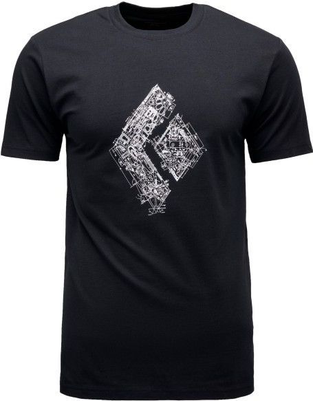Black Diamond - Engineered Diamond T-shirt - Korte Mouwen