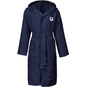 Arena - Kid's Zeal Robe - Badjas - Blauw - 90% Polyester, 10% Polyamide