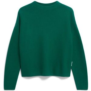 ARMEDANGELS Womens Merinaa Links Links Trui (Dames |groen)