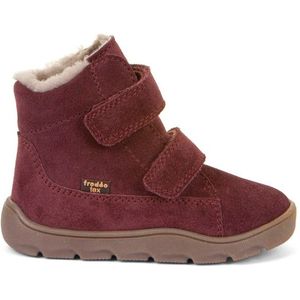Froddo Kids Zeru Tex Furry Barefoot Winterschoenen (Kinderen |rood |waterdicht)
