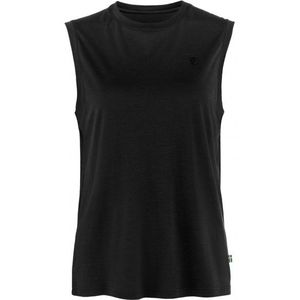 Fjällräven Womens Abisko Wool Tank Top Merinoshirt (Dames |zwart)