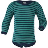 Engel - Baby Body L/S - Blauw/Turkoois - Met Drukknopen