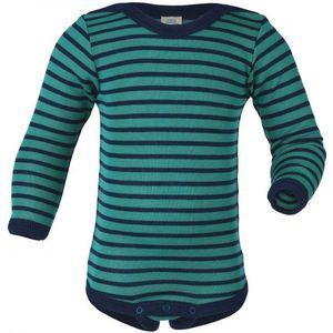 Engel - Baby Body L/S - Blauw/Turkoois - Met Drukknopen