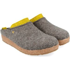 Haflinger Grizzly Speed Pantoffels (grijs)