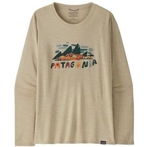 Patagonia - Cap Cool Daily Graphic Shirt - Beige - Longsleeve - Dames