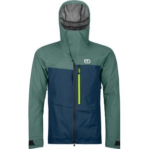 Ortovox 3L Ravine Shell Jacket Ski-jas (Heren |blauw |waterdicht)