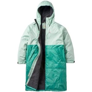 Passenger Waves Recycled Sherpa Lined Changing Robe Surfponcho (turkoois)