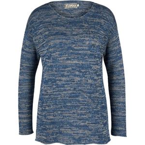 Flomax Womens Oversize Pullover Lilly Trui (Dames |blauw)