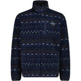 CMP - HighLoft Fleecejas - Heren - Geometrisch Patroon - Zwart