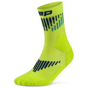 CEP Core Run Merino Mid Cut 30 Compressiesokken (Heren |groen)