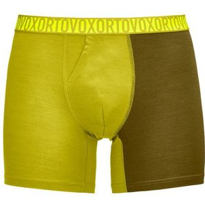 Ortovox 150 Essential Boxer Briefs Merino-ondergoed (Heren |geel)