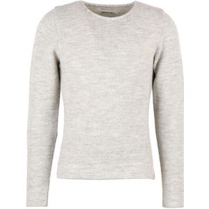 Albmerino Pullover Maltum Wollen trui (Heren |grijs/wit)